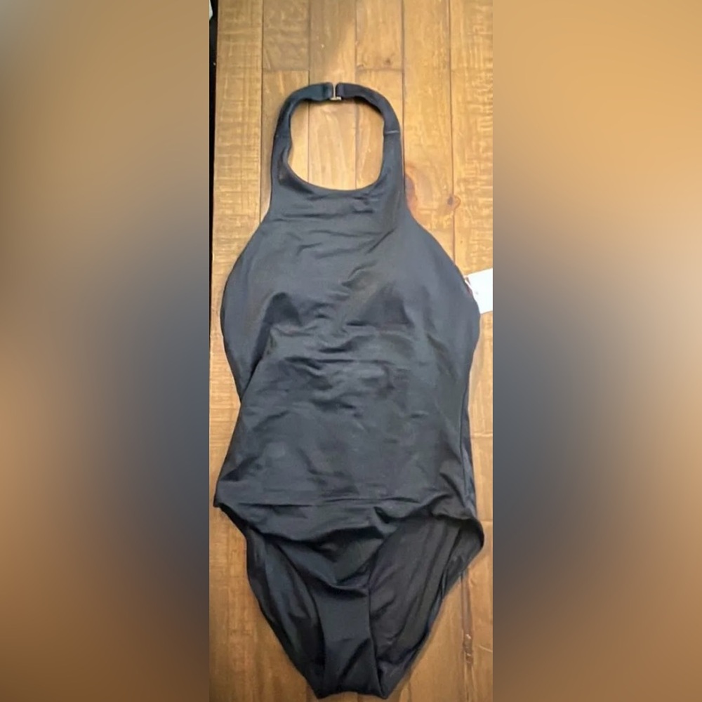 Andie halter one piece bathing suit